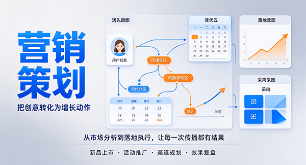 城子河区营销策划